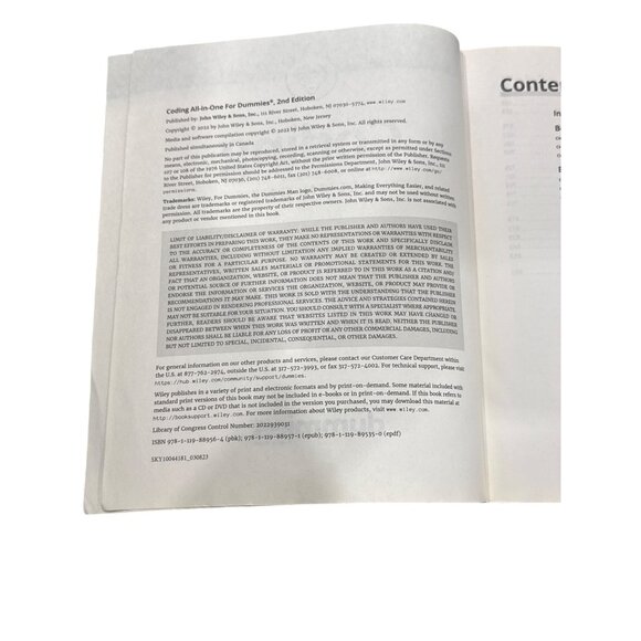 Coding All-In-One For Dummies 2nd Edition - Picture 4 of 6